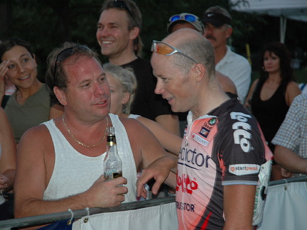 Chillin with the crowd