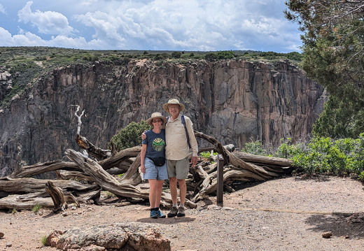 Melany & Barth - Black Canyon, Chasm View Trail