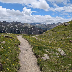 West Fork Pass - Wetterhorn Basin Trail