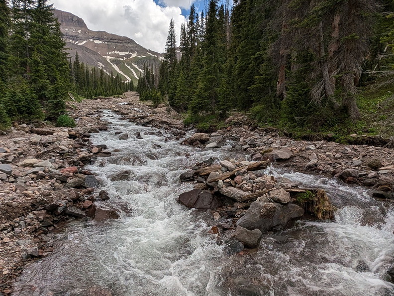 Wetterhorn Basin Trail