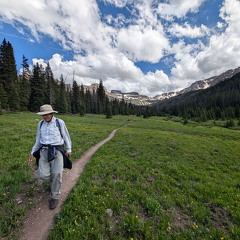 Wetterhorn Basin Trail