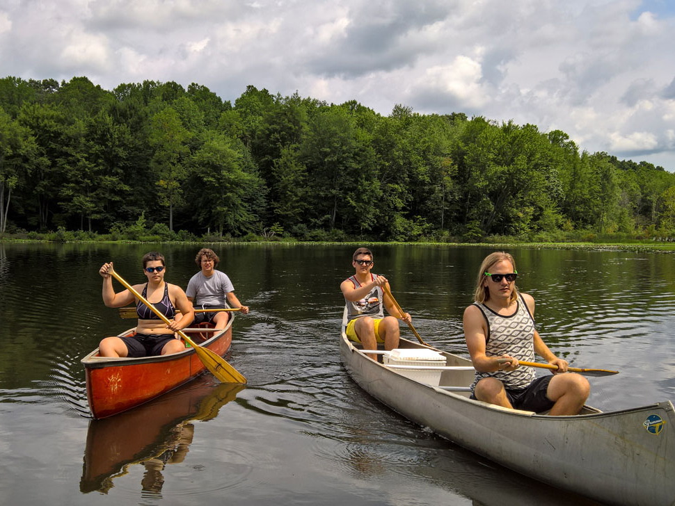 Canoes-Wassatch-Lake
