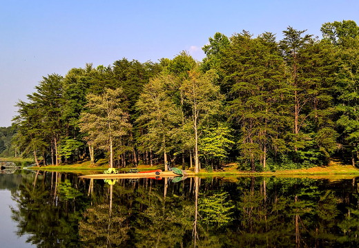 Reflection-Wassatch-Lake
