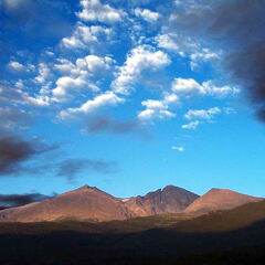 Cloudy - Longs Peak