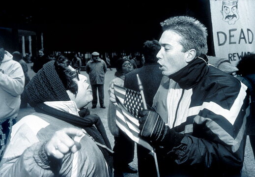 Daley Plaza Protests - Saddam