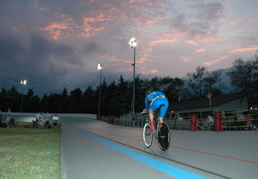 Night Racer - Northbrook Velodrome
