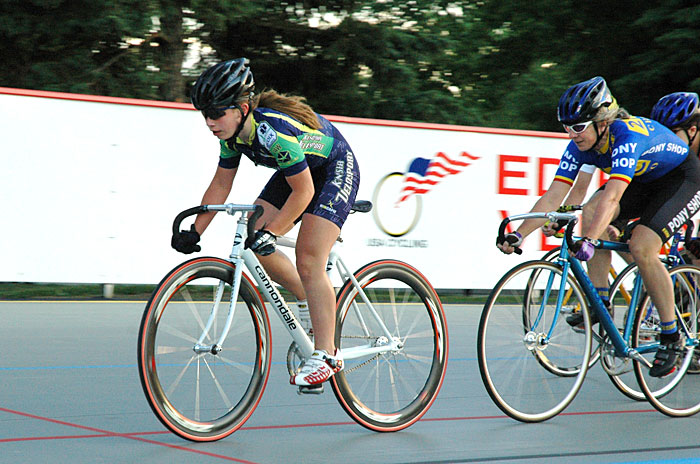 Hittin out on the backstretch