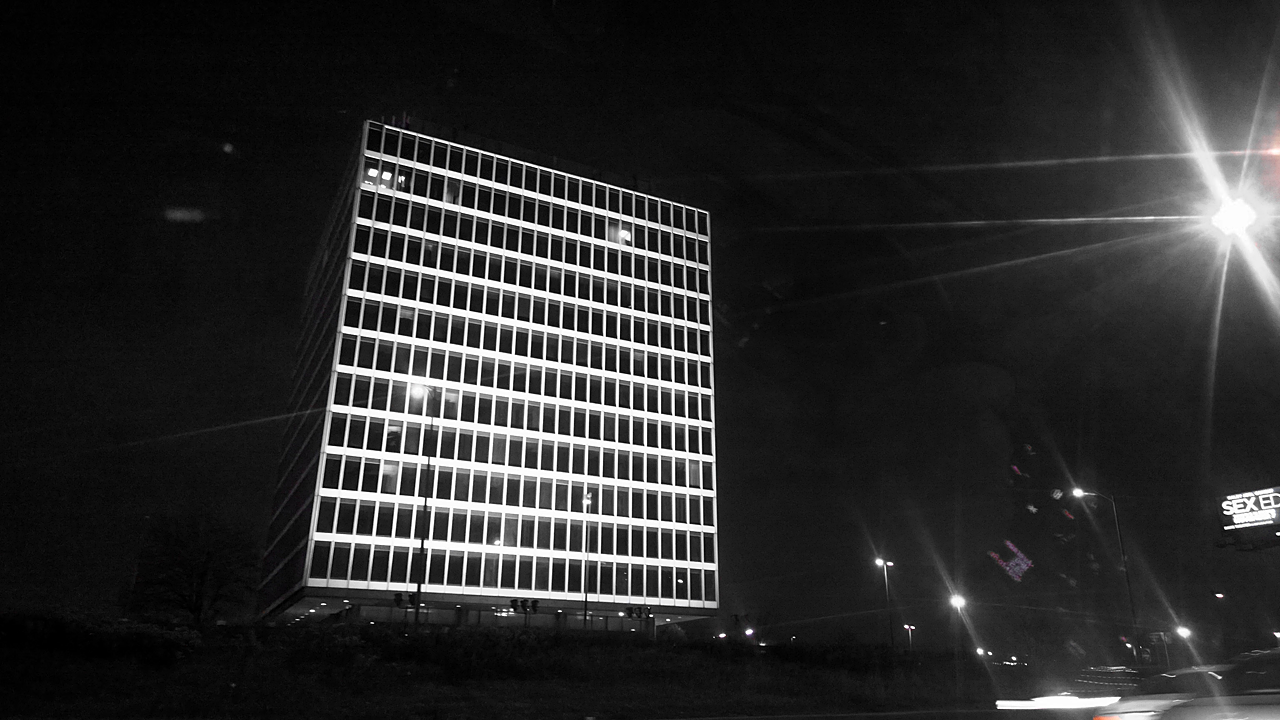 Blockhead in the dark