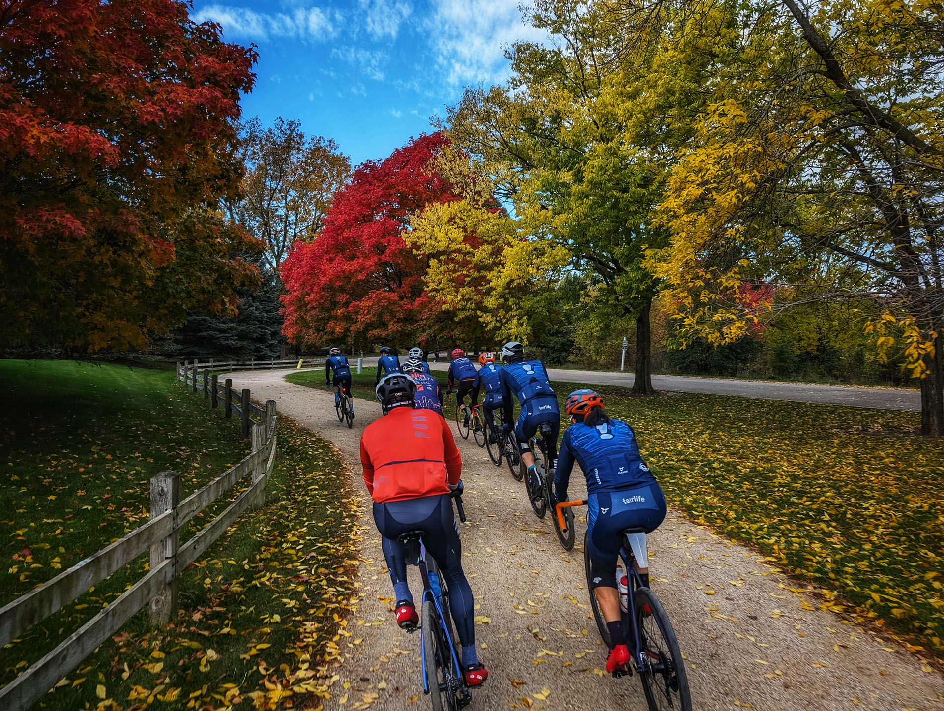 Gravel Ride - Des Plaines River Trail on 67th Street