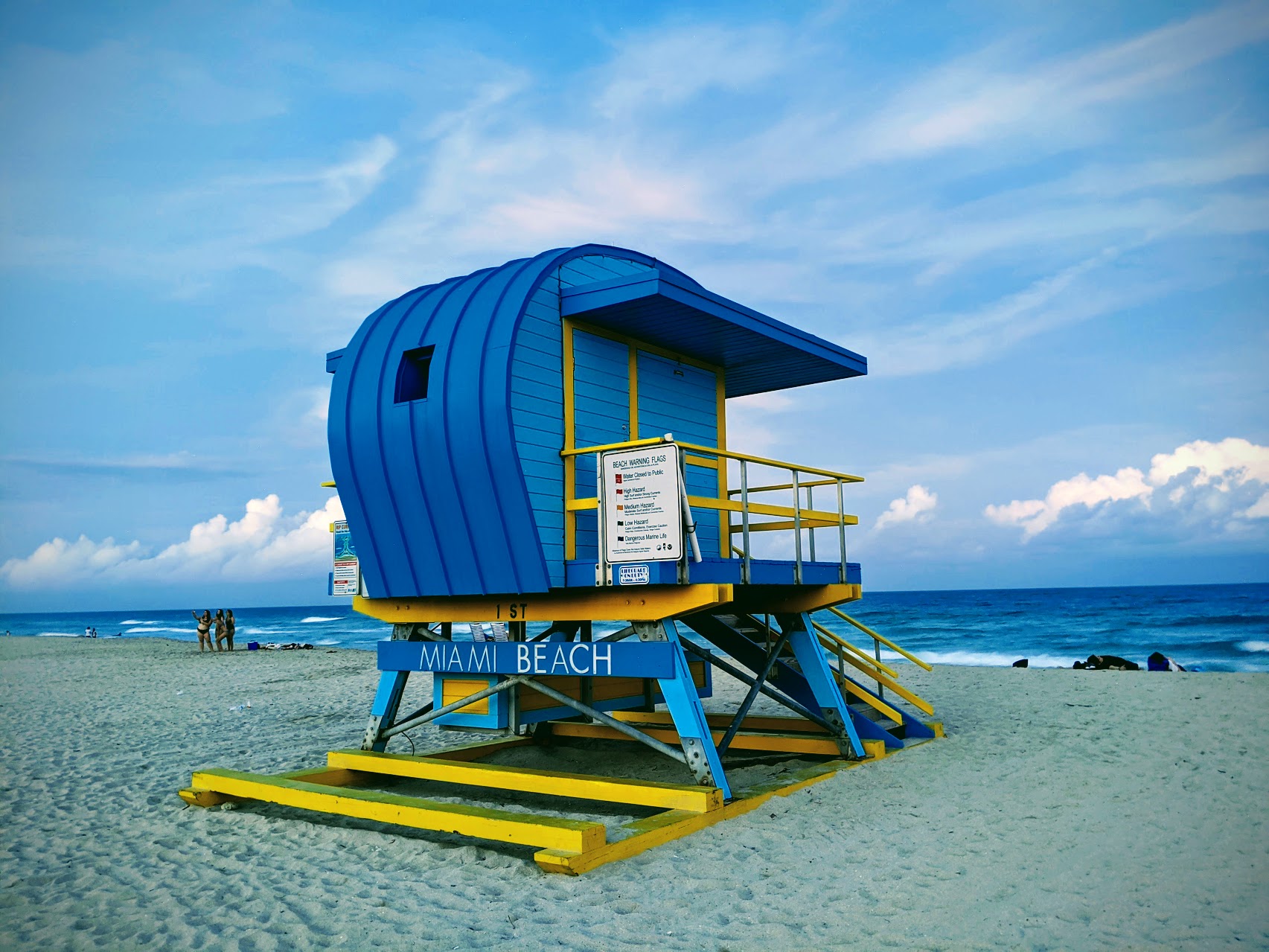 Miami Beach - Art Deco Lifeguard Tower on 67th Street