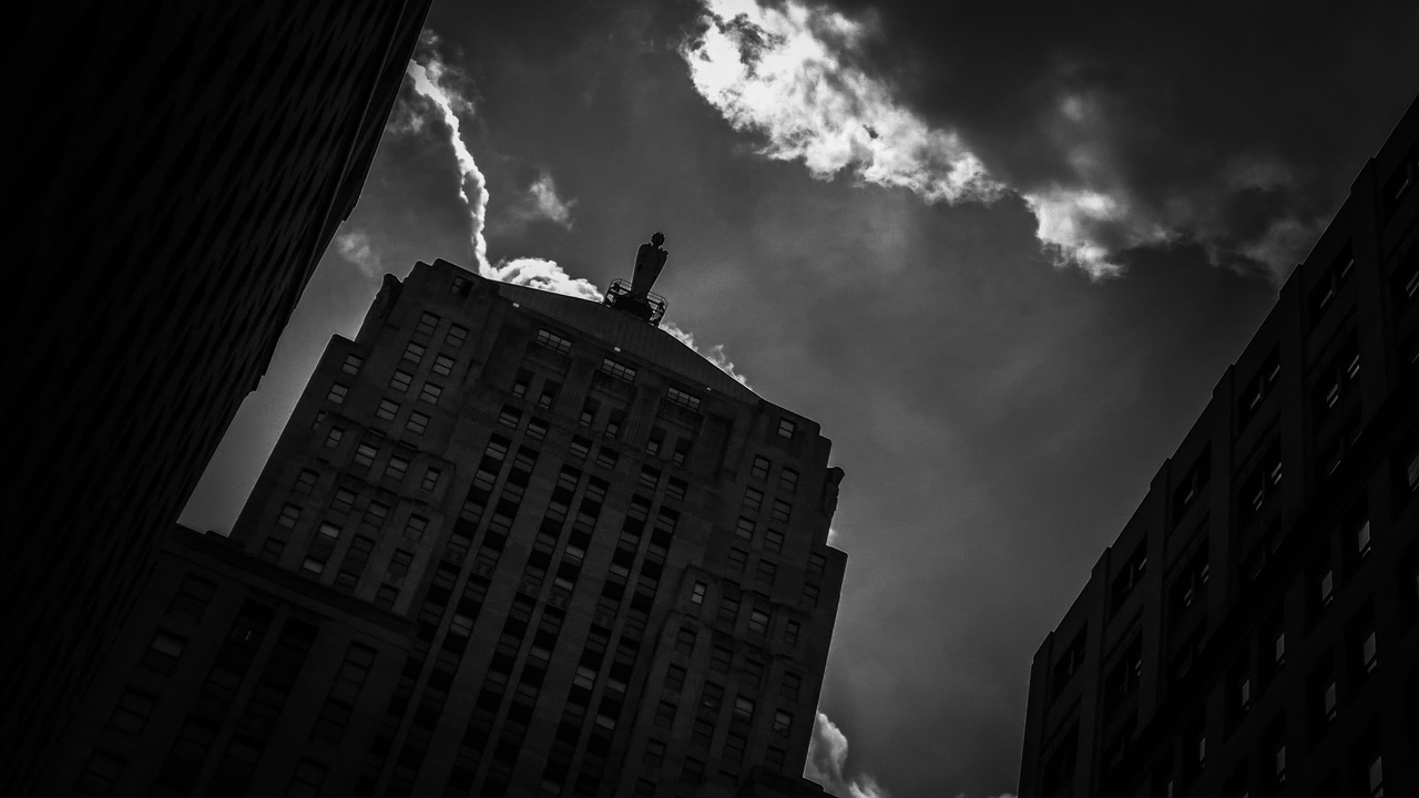 City Shadows She Watches