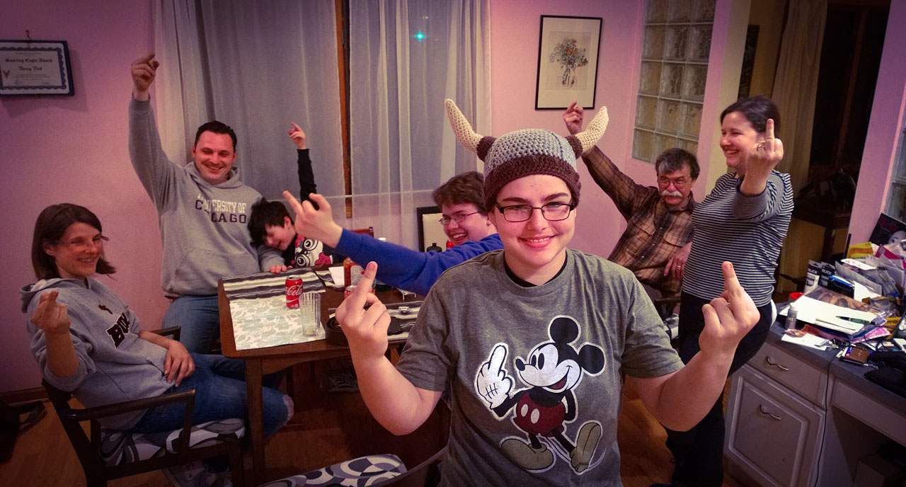 Mickey Mouse Middle Finger1