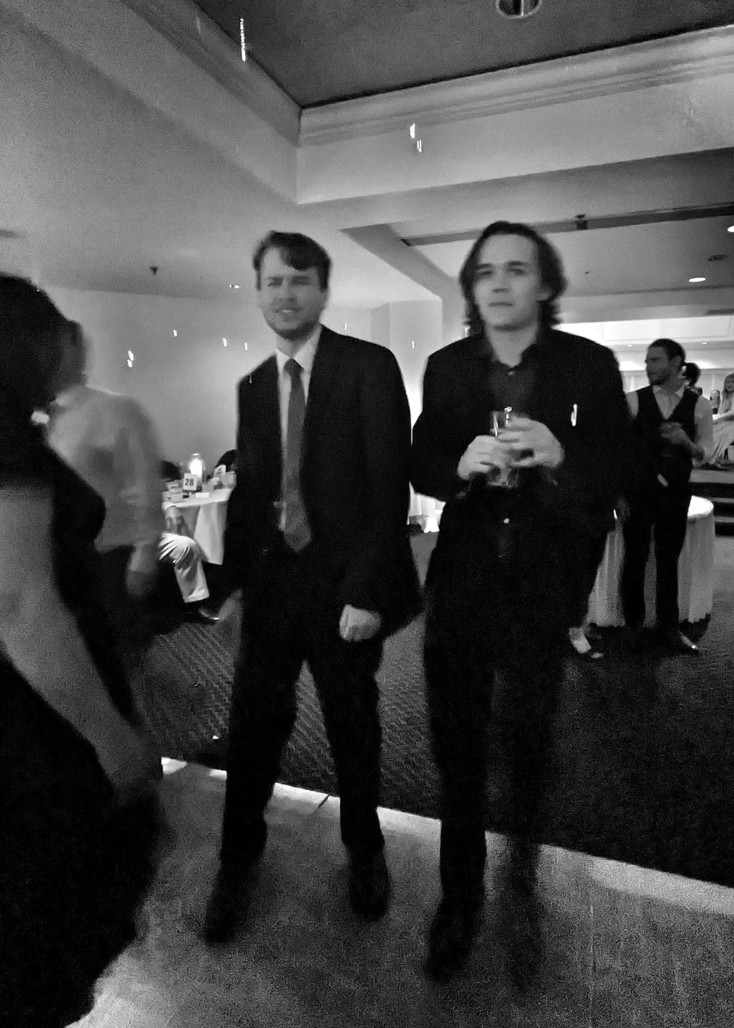 Ezra and Eddie on the Dance Floor