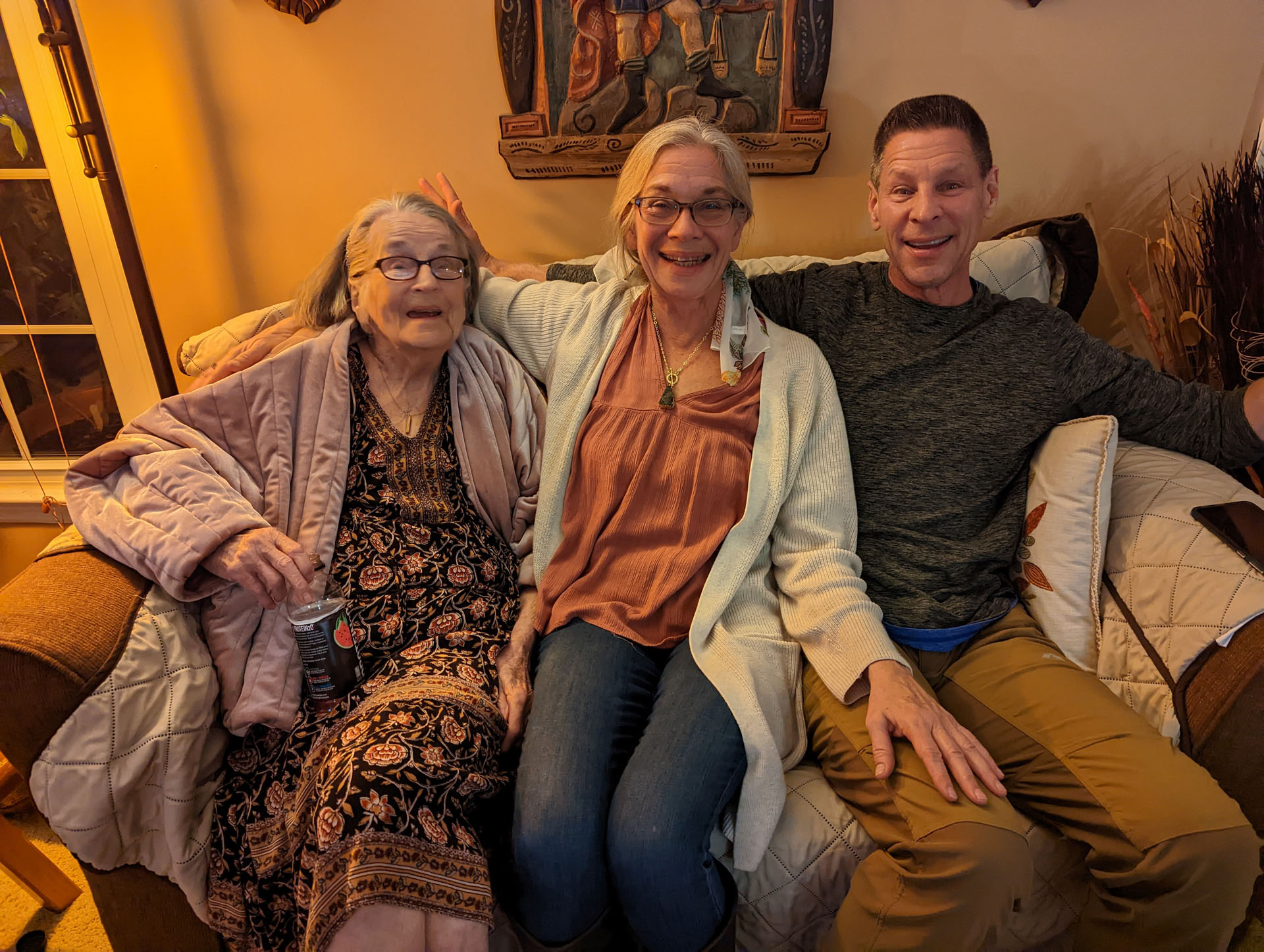 Allie, Teresa, Chuck