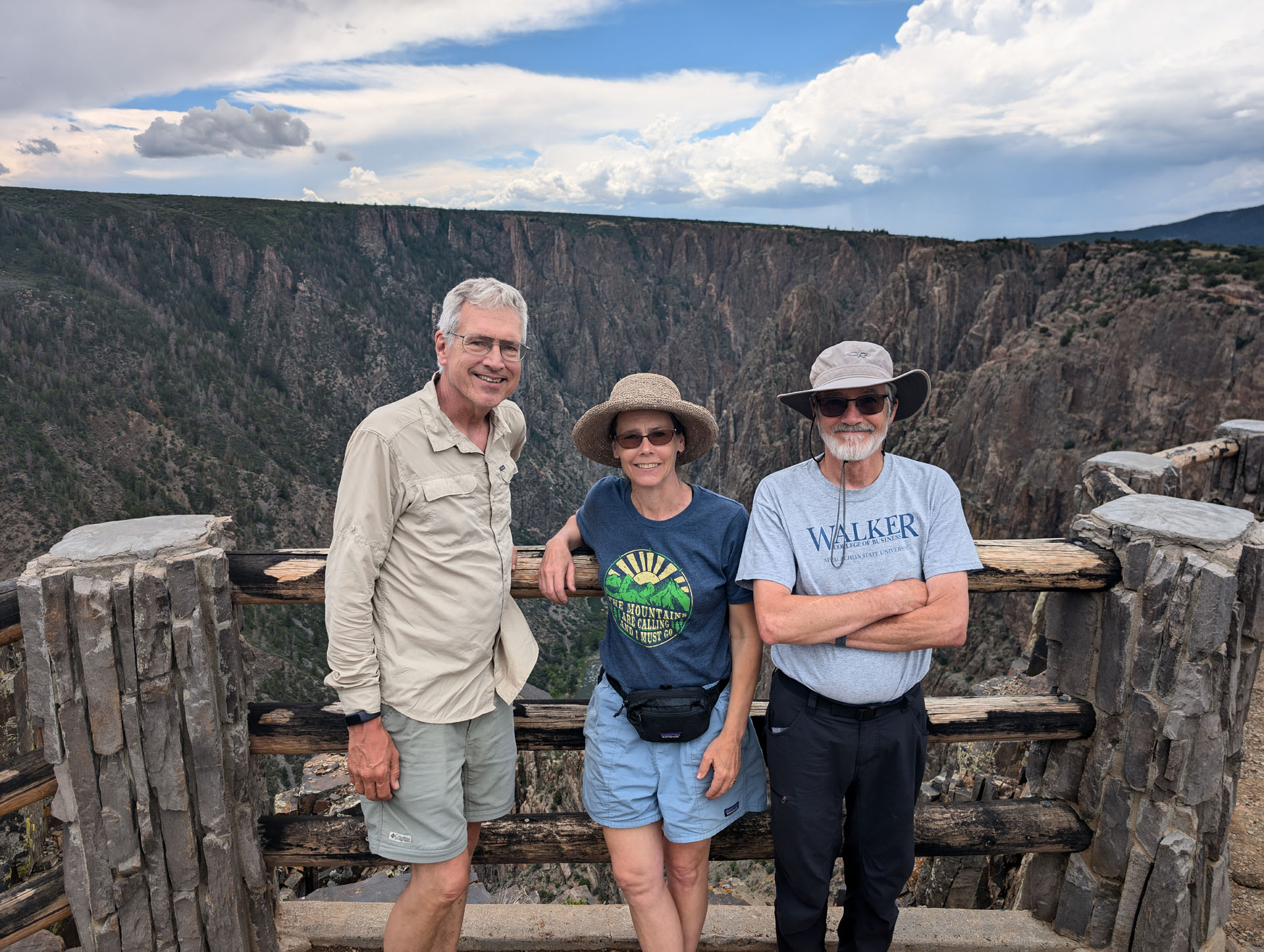 Barth Melany & Rick - Black Canyon, Chasm View Trail