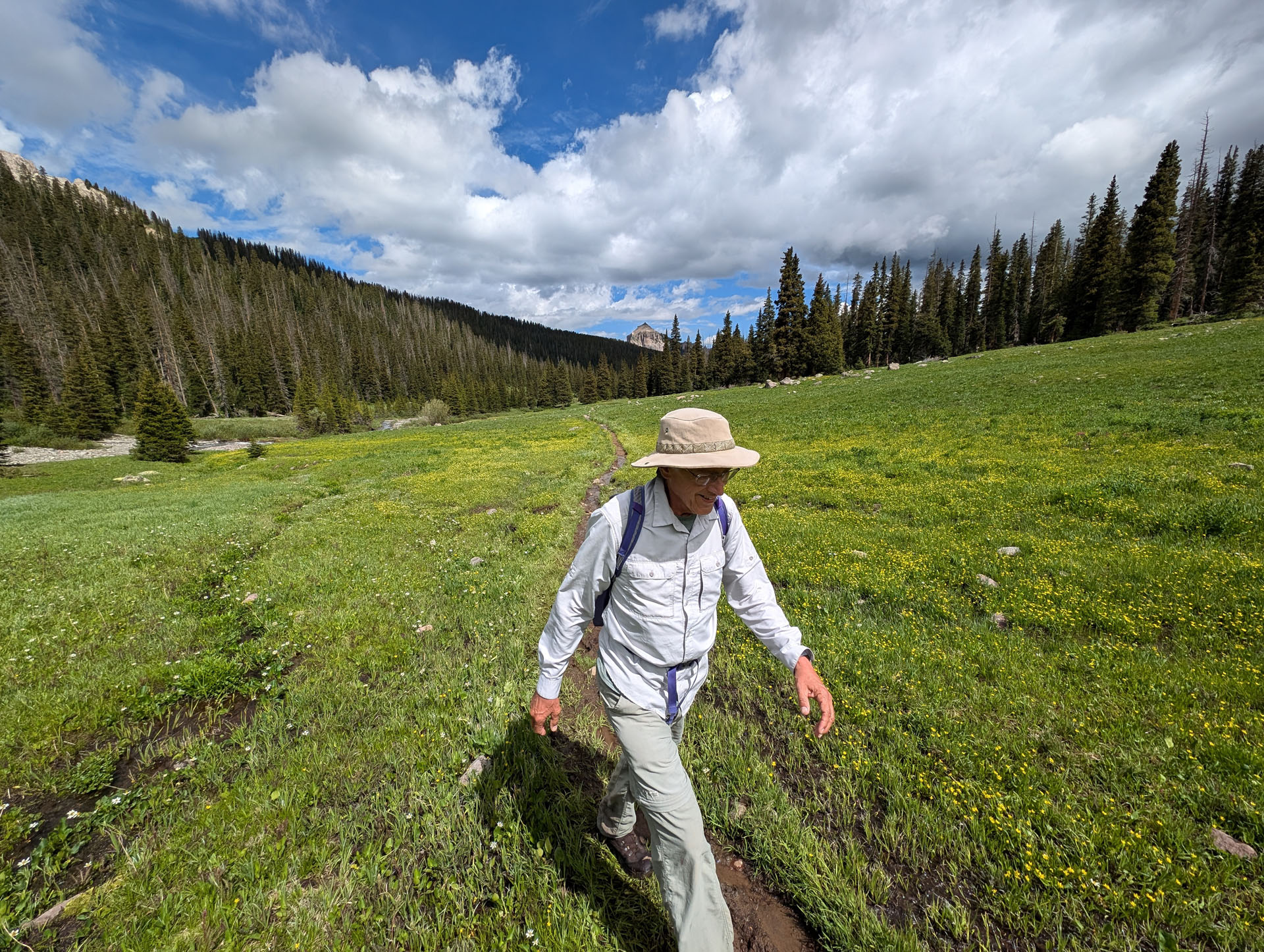 Wetterhorn Basin Trail