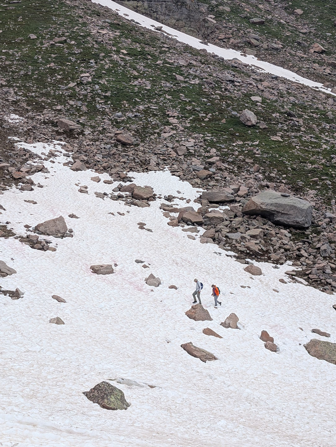 Snow - Wetterhorn Basin Trail