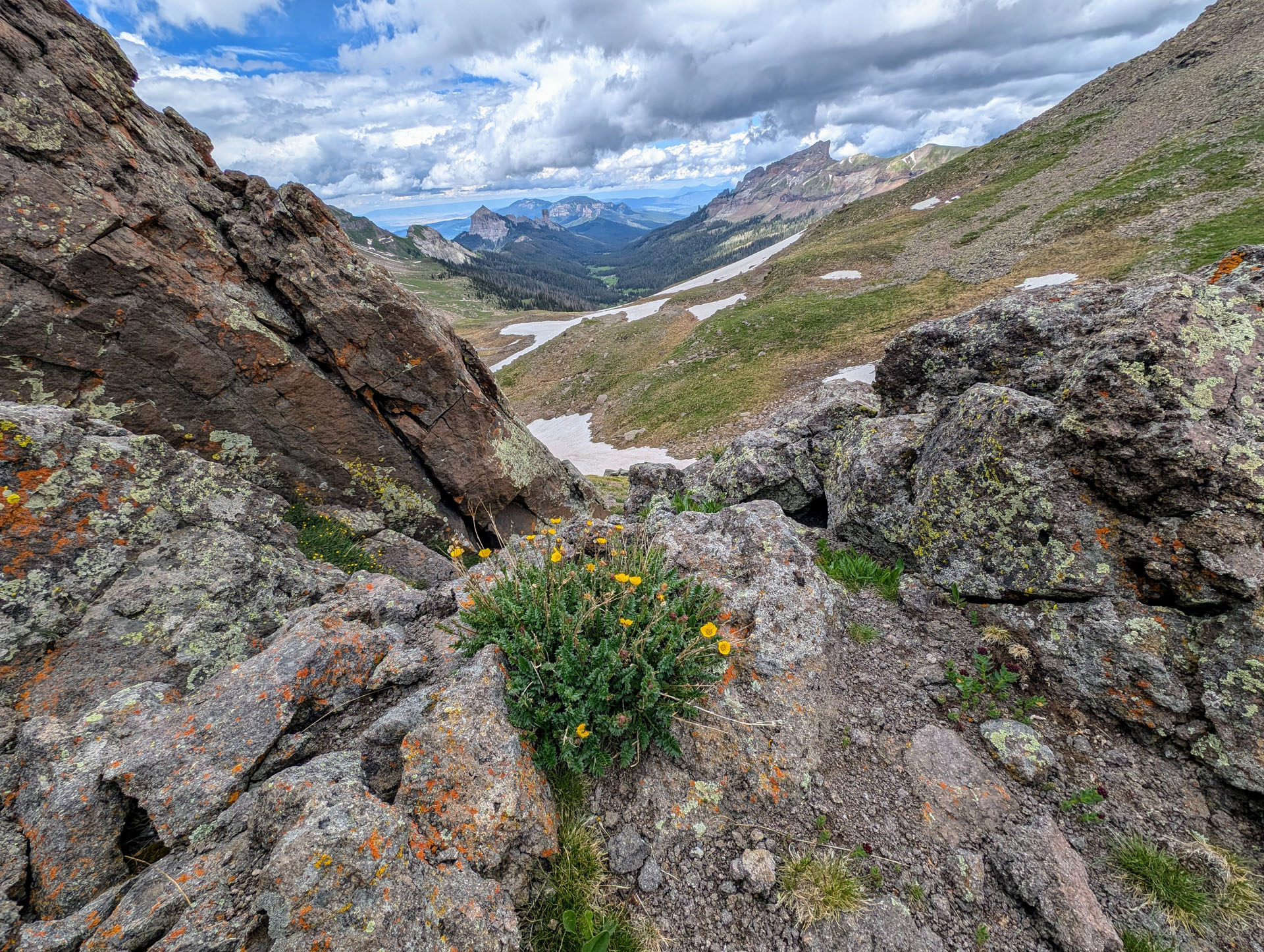 West Fork Pass - Wetterhorn Basin Trail