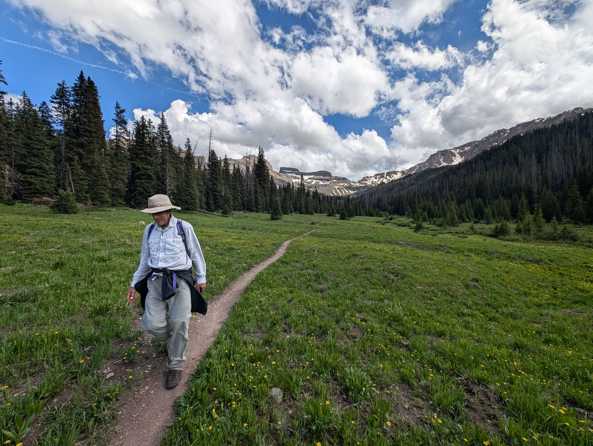 Wetterhorn Basin Trail