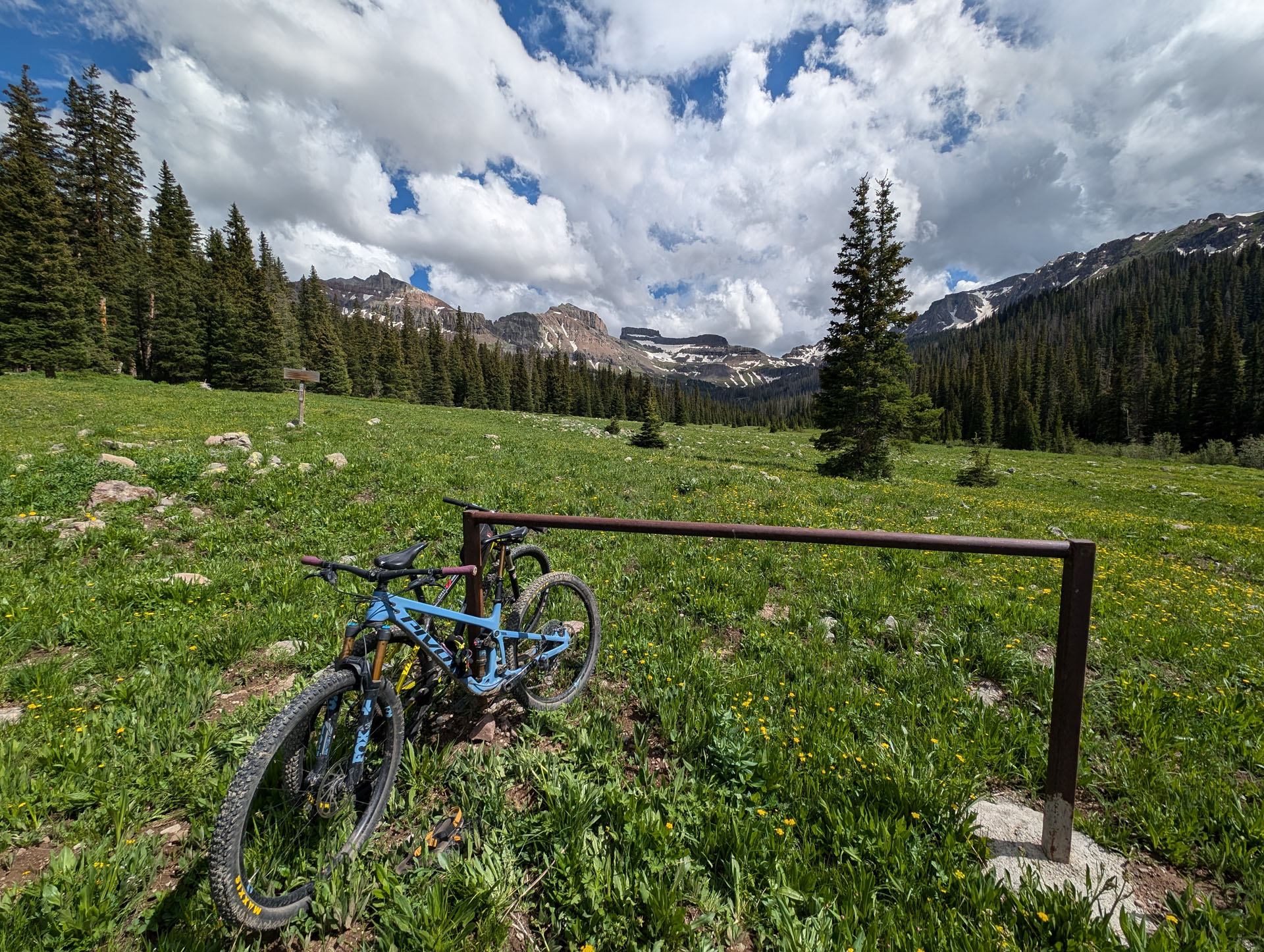 Wetterhorn Basin Trail