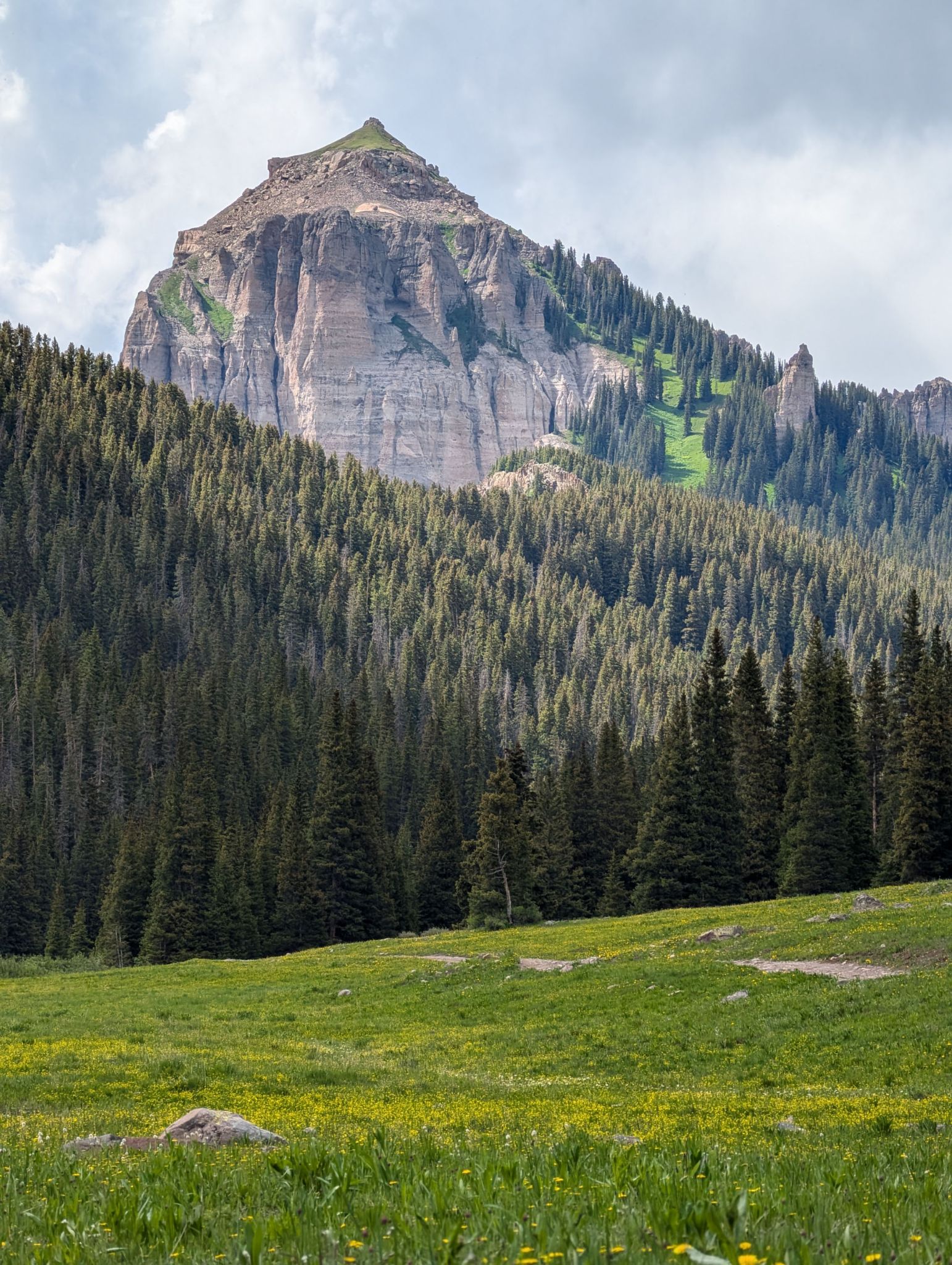 Wetterhorn Basin Trail