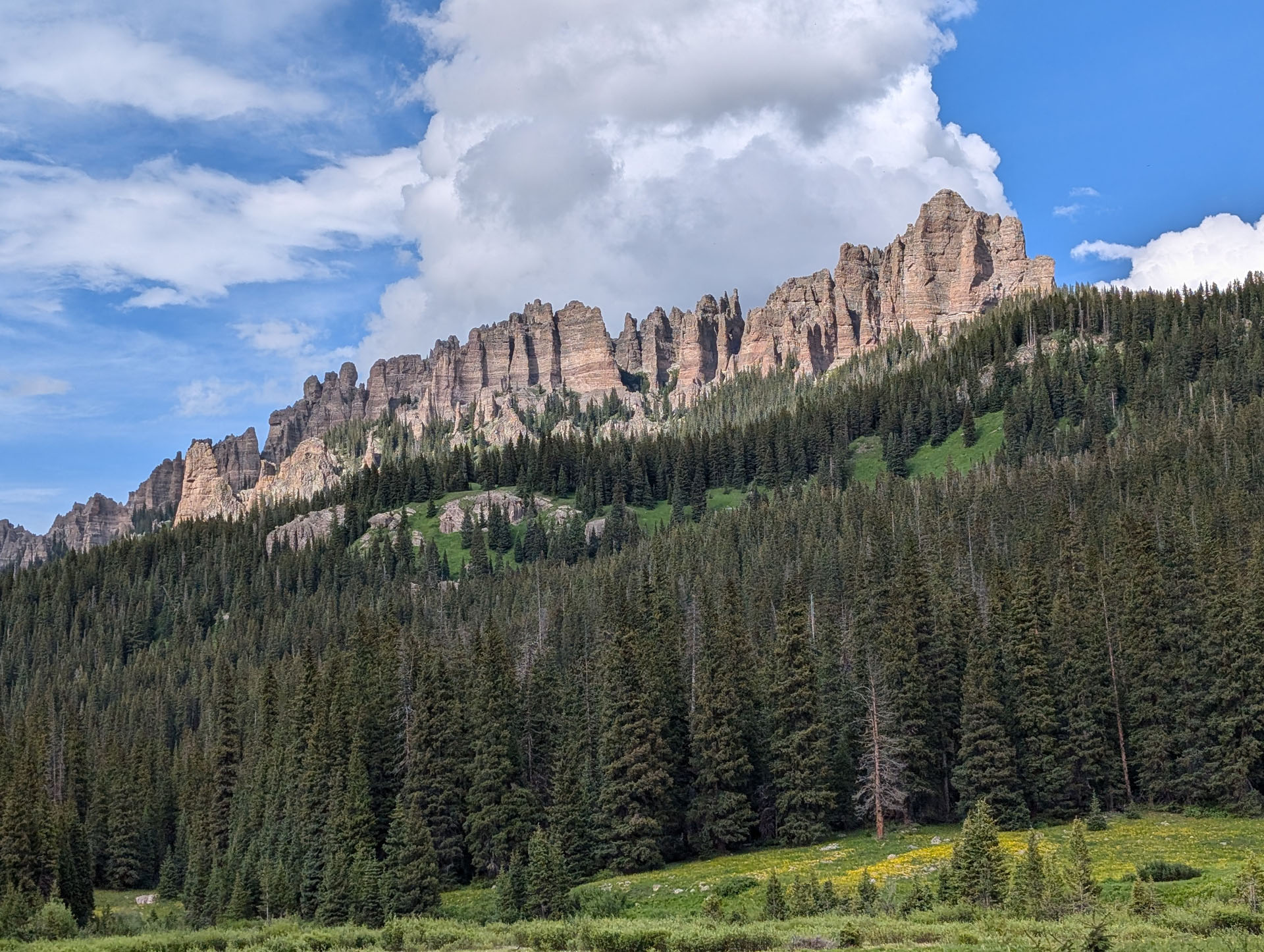 Wetterhorn Basin Trail