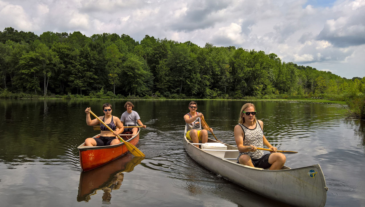 Canoes Wassatch Lake