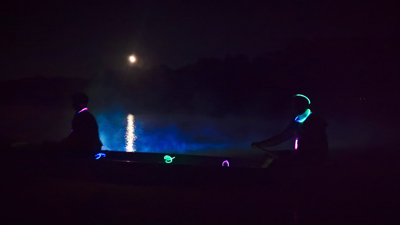 Wasatch Lake Moon Fog Meteorites