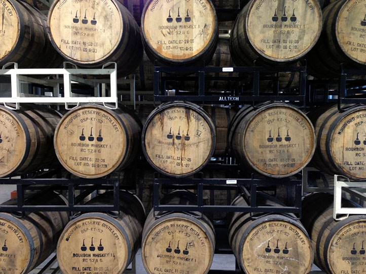 Woodford Reserve Barrels