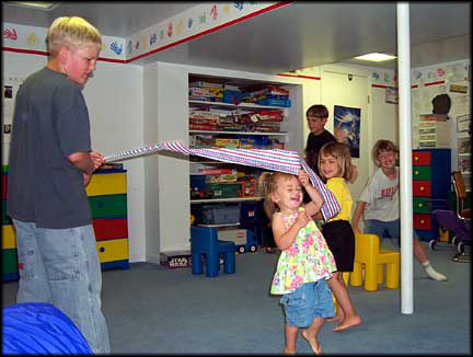 Kids basement