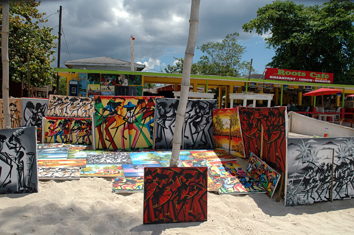 Art on the beach