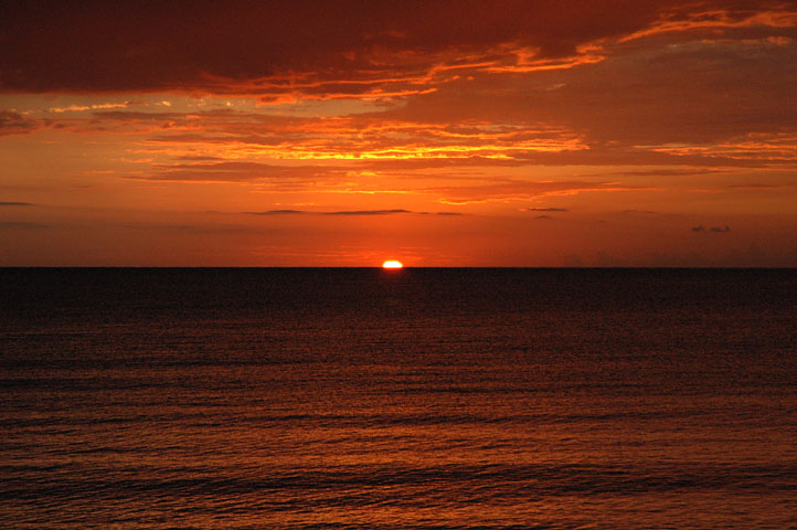 Sunset Edge Of Earth