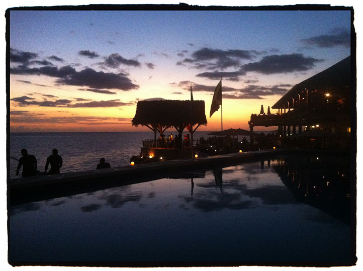 Sunset Ricks Cafe Pool