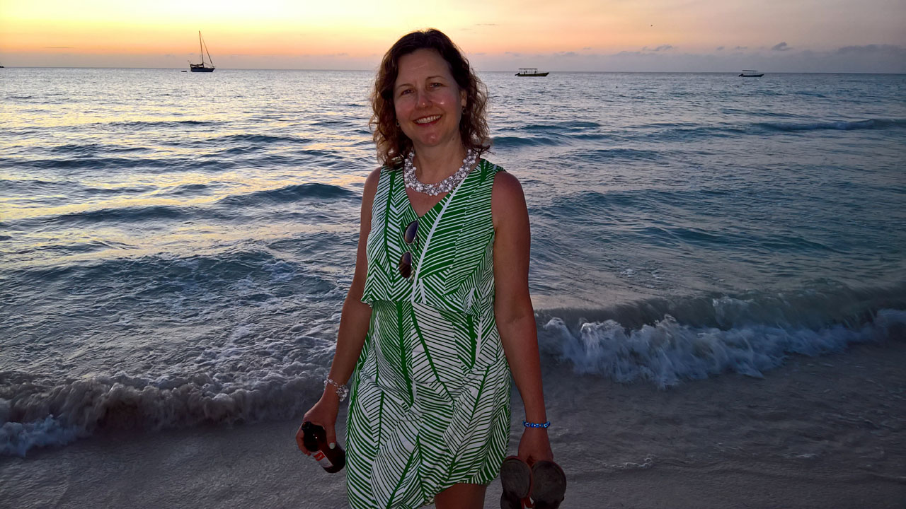 Nancy Sunset Seven Mile Beach