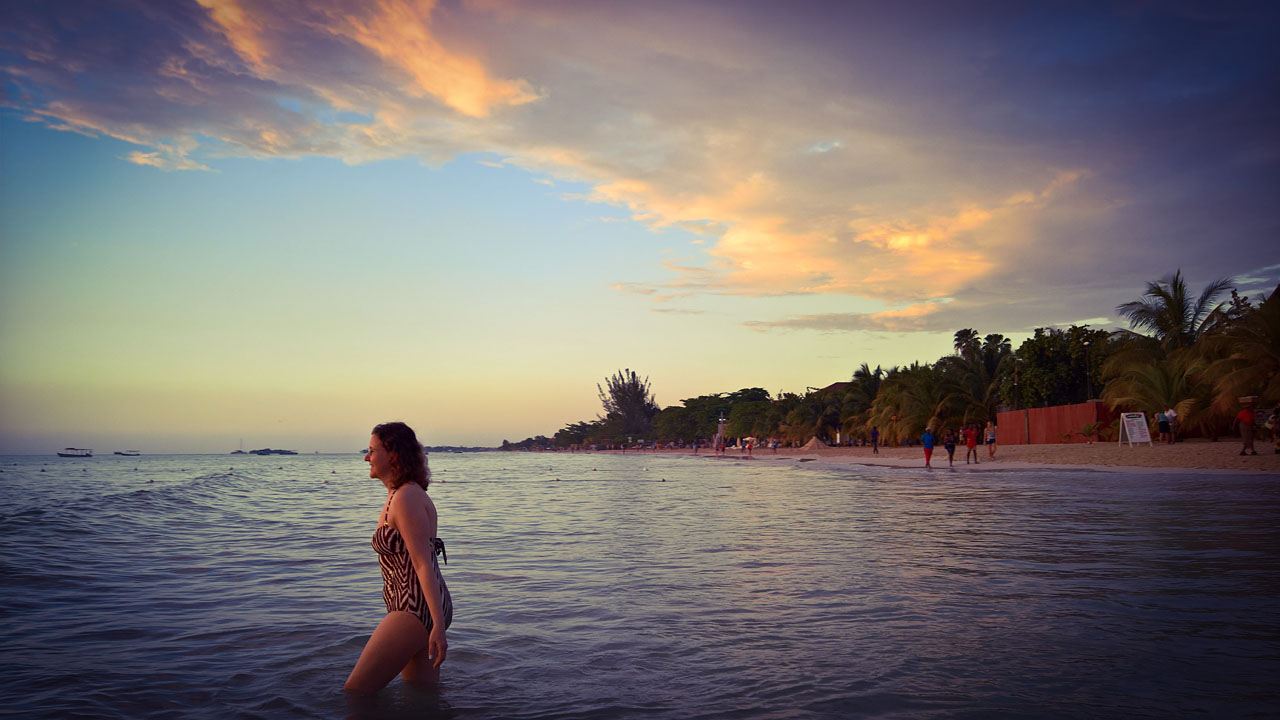 Nancy Sunset WhiteSands Beach