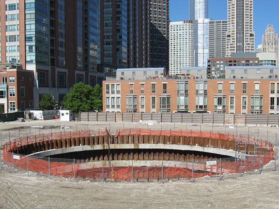 Chicago Spire - The building that never was.
