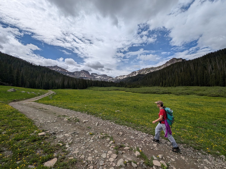 Melany - Wetterhorn Basin Trail