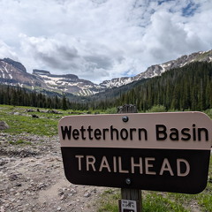 Wetterhorn Basin Trail