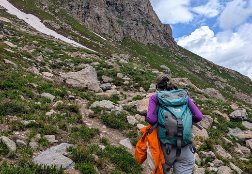 West Fork Pass - Wetterhorn Basin Trail