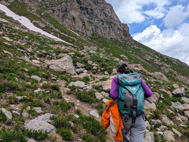 West Fork Pass - Wetterhorn Basin Trail