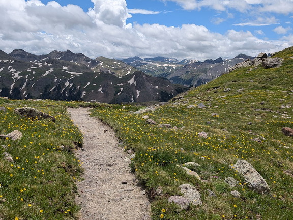 West Fork Pass - Wetterhorn Basin Trail