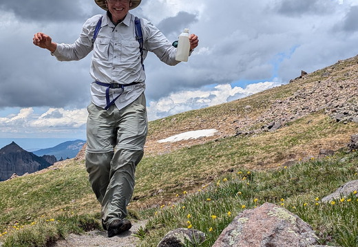 West Fork Pass - Wetterhorn Basin Trail