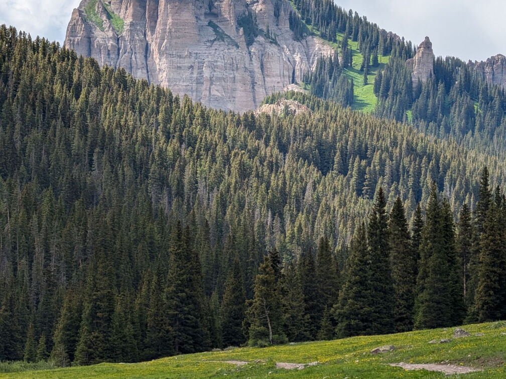 Wetterhorn Basin Trail