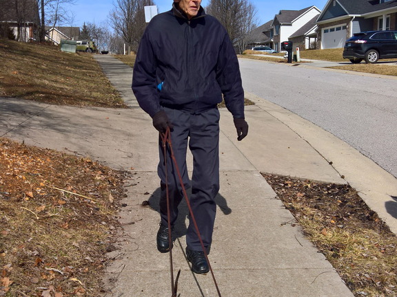 762-Milton Walking The Dogs