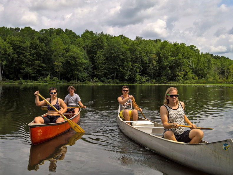 Canoes-Wassatch-Lake