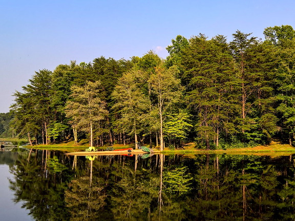 Reflection-Wassatch-Lake