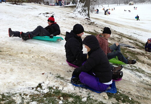 Rachel-Sledding