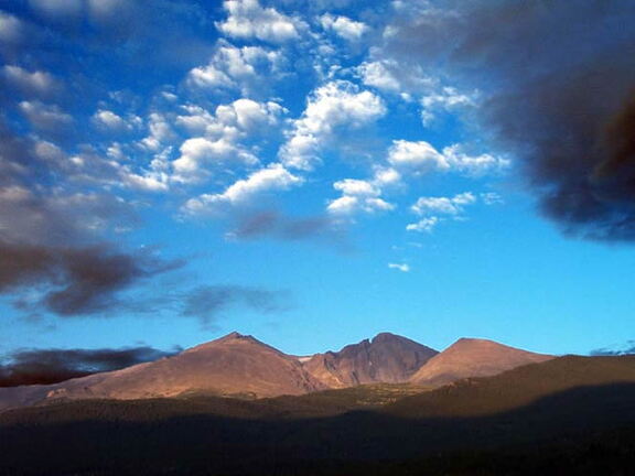 Cloudy - Longs Peak