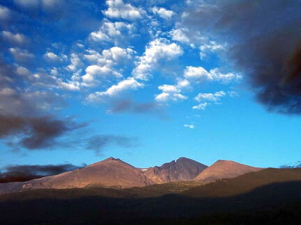 Cloudy - Longs Peak